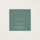 Carte d'affichage du champ Fleur sauvage d'été (Dos)