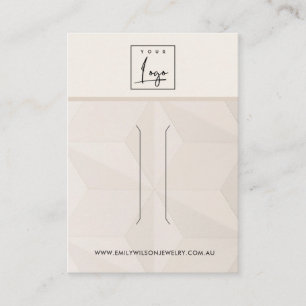 CARTE D'AFFICHAGE DU CLIP À CHEVEUX DE DIAMANT BLA