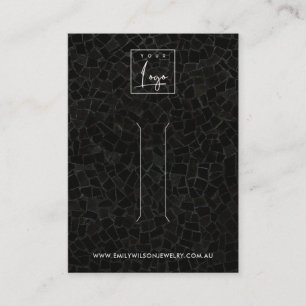 CARTE D'AFFICHAGE DU CLIP À CHEVEUX DE LA MOSAÏQUE