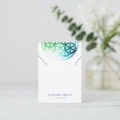 Carte d'affichage du collier ・ Blume des Lebens (Debout devant)