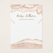 Carte d'affichage du collier d'agate ivoire (Devant)