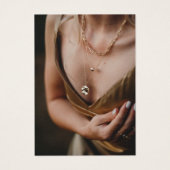 Carte d'affichage du collier de bijoux photo (Devant)