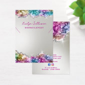 Carte d'affichage du collier de cristaux d'iridesc (Bureau)