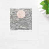 Carte d'affichage du collier de logo en bois défra (Bureau)