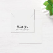 Carte d'affichage du collier de Merci en Carré ord (Bureau)