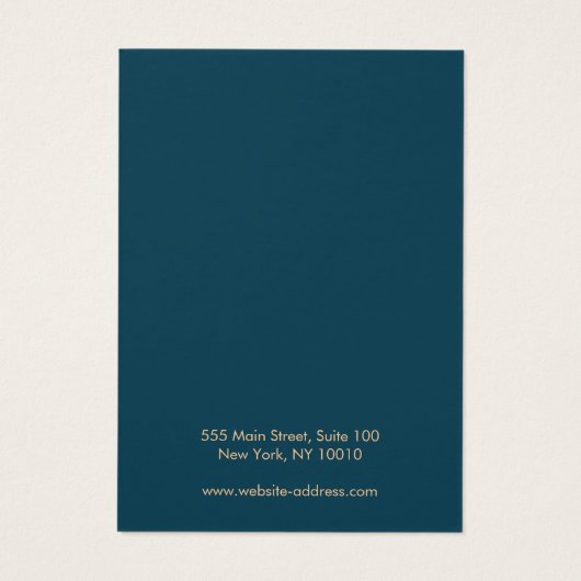 Carte d'affichage du collier de papillon Boho (Dos)