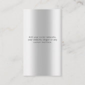 Carte d'affichage du collier de Parties scintillan (Dos)