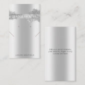 Carte d'affichage du collier de Parties scintillan (Devant / Derrière)