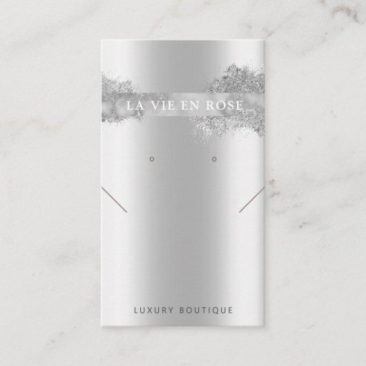 Carte d'affichage du collier de Parties scintillan (Devant)