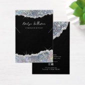 Carte d'affichage du collier de parties scintillan (Bureau)