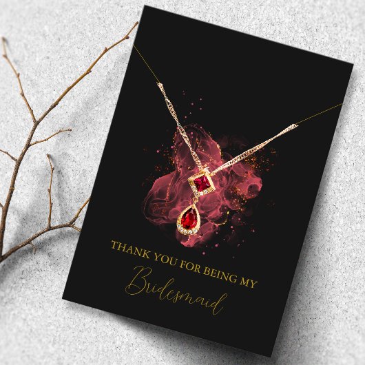 Carte d'affichage du collier de servante d'aquarel