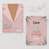 Carte d'affichage du collier d'illustration (Devant / Derrière)