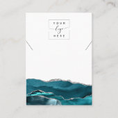Carte d'affichage du collier en argent Turquoise (Devant)