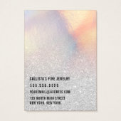 Carte d'affichage du collier Iridescente Parties s (Dos)