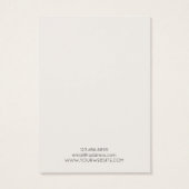 Carte d'affichage du collier ・ Palmiers Terre Oise (Dos)