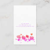 Carte d'affichage du collier Saint-Valentin ・ Blum (Dos)