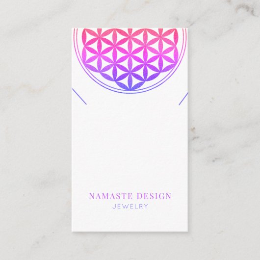 Carte d'affichage du collier Saint-Valentin ・ Blum (Devant)