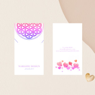 Carte d'affichage du collier Saint-Valentin ・ Blum