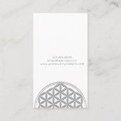 Carte d'affichage du collier ・ Silver Blume des Le (Dos)