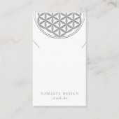 Carte d'affichage du collier ・ Silver Blume des Le (Devant)