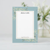 Carte d'affichage du collier vert (Debout devant)