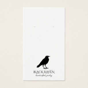 Carte d'affichage du logo Black Raven