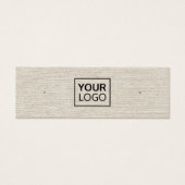 Carte d'affichage du logo de la boucle d'oreille (Devant)