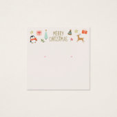 Carte d'affichage du logo de l'oreille du vêtement (Devant)