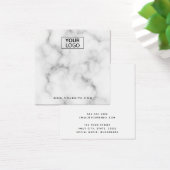 Carte d'affichage du logo personnalisé en marbre b (Bureau)