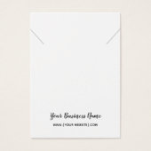 Carte d'affichage du Pendentif de collier de scrip (Devant)