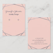 Carte d'affichage du Porte-oreille gris foncé (Devant / Derrière)