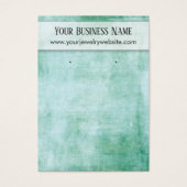 Carte d'affichage du support d'oreille vert détend (Devant)