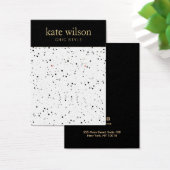 Carte d'affichage en céramique blanche noire (Bureau)