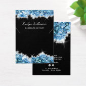 Carte d'affichage en cristaux bleus (Bureau)