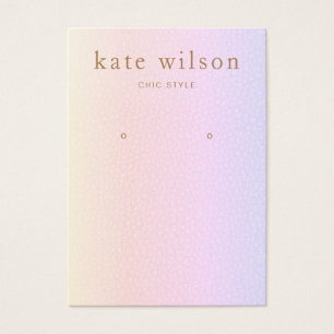 Carte d'affichage en cuir arc-en-ciel (image)