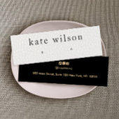 Carte d'affichage en cuir blanc pour la texture de