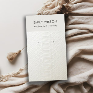 CARTE D'AFFICHAGE EN CUIR BLANC TEXTURE ÉTUDIANT