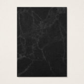 Carte d'affichage en marbre gris-noir (Dos)