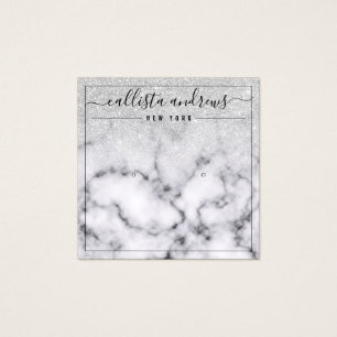 Carte d'affichage en marbre Parties scintillant d'