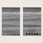 Carte d'affichage en niveaux de gris pour collier (Devant & derrière)