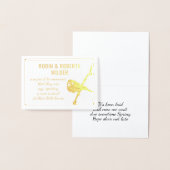 Carte d'affichage Faire-part de grossesse (Affichage)