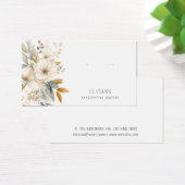 Carte d'affichage Fleur sauvage d'aquarelle à orei (Bureau)