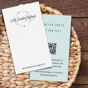 Carte d'affichage fleur sauvage de courroie à orei