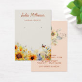 Carte d'affichage fleur sauvage de tournesol moder (Bureau)