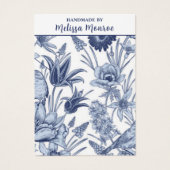 Carte d'affichage Fleur sauvage moderne en collier (Devant)