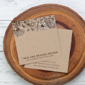 Carte d'affichage Fleurs sauvages