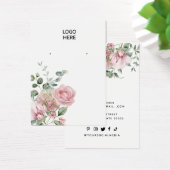 Carte d'affichage florale moderne et élégante (Bureau)