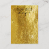 Carte d'affichage Gold (Devant)