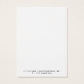 Carte d'affichage Gold Black Sun Moon Star (Dos)