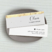 Carte d'affichage Gold Grey Stud oreille